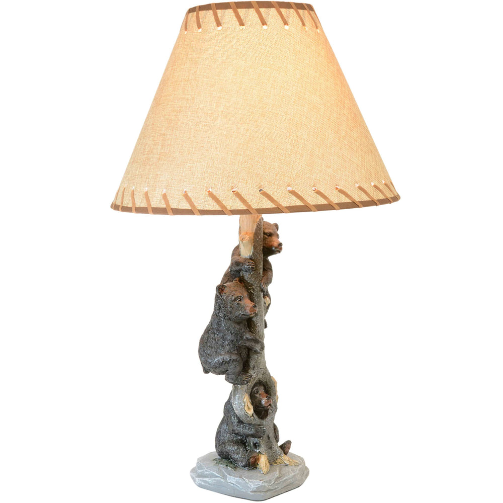 Bears in a Tree Table Lamp - From Where - 