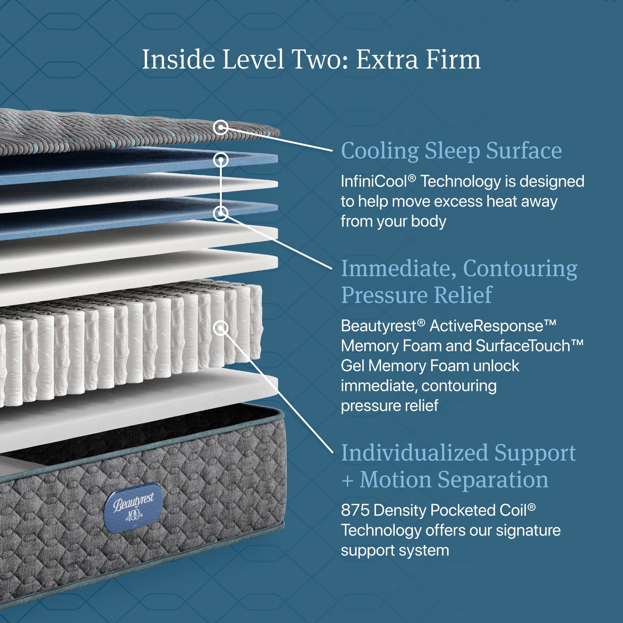 Beautyrest Level Two Extra Firm - From Where Finds -