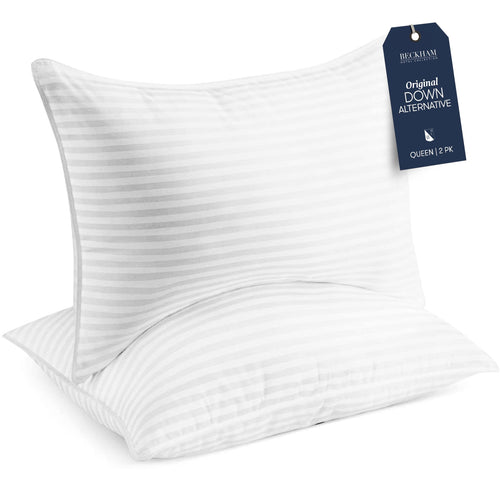 Beckham Hotel Bed Pillows (Set of 2) - Queen Size