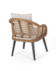 Becky Indoor Wicker Club Chairs (Set of 2) - From Where - 