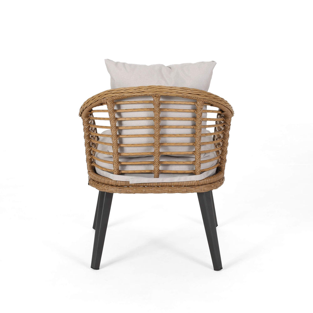 Becky Indoor Wicker Club Chairs (Set of 2) - From Where - 