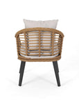 Becky Indoor Wicker Club Chairs (Set of 2) - From Where - 