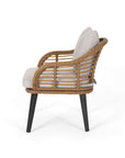 Becky Indoor Wicker Club Chairs (Set of 2) - From Where - 