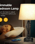 Bedside Lamp with Charging Port - From Where - 