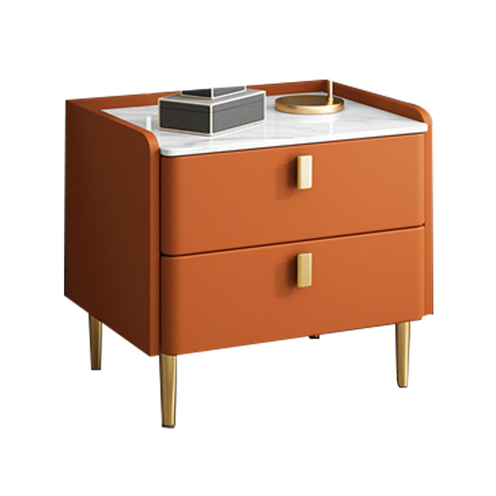 Bedside Table with Metal Handles - From Where - 