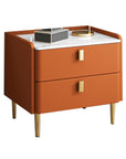 Bedside Table with Metal Handles - From Where - 
