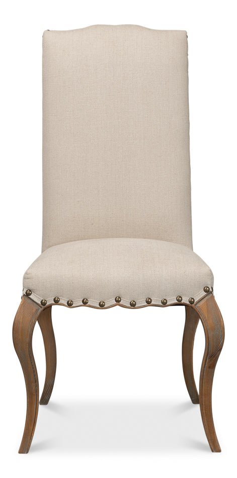 Beige Thorne Side Chair - From Where - 