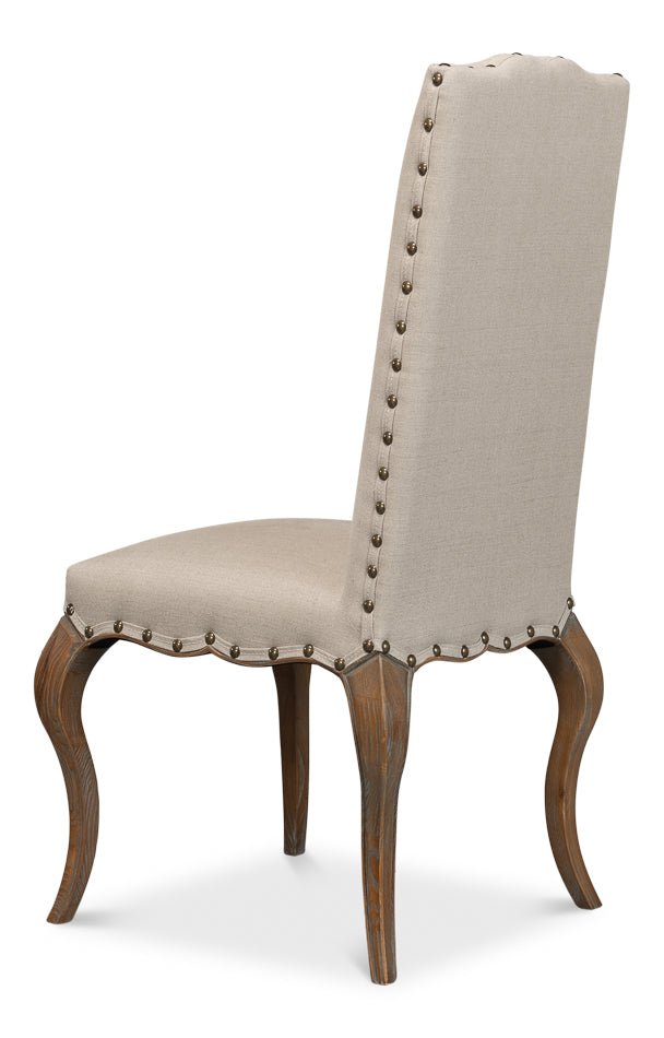 Beige Thorne Side Chair - From Where - 