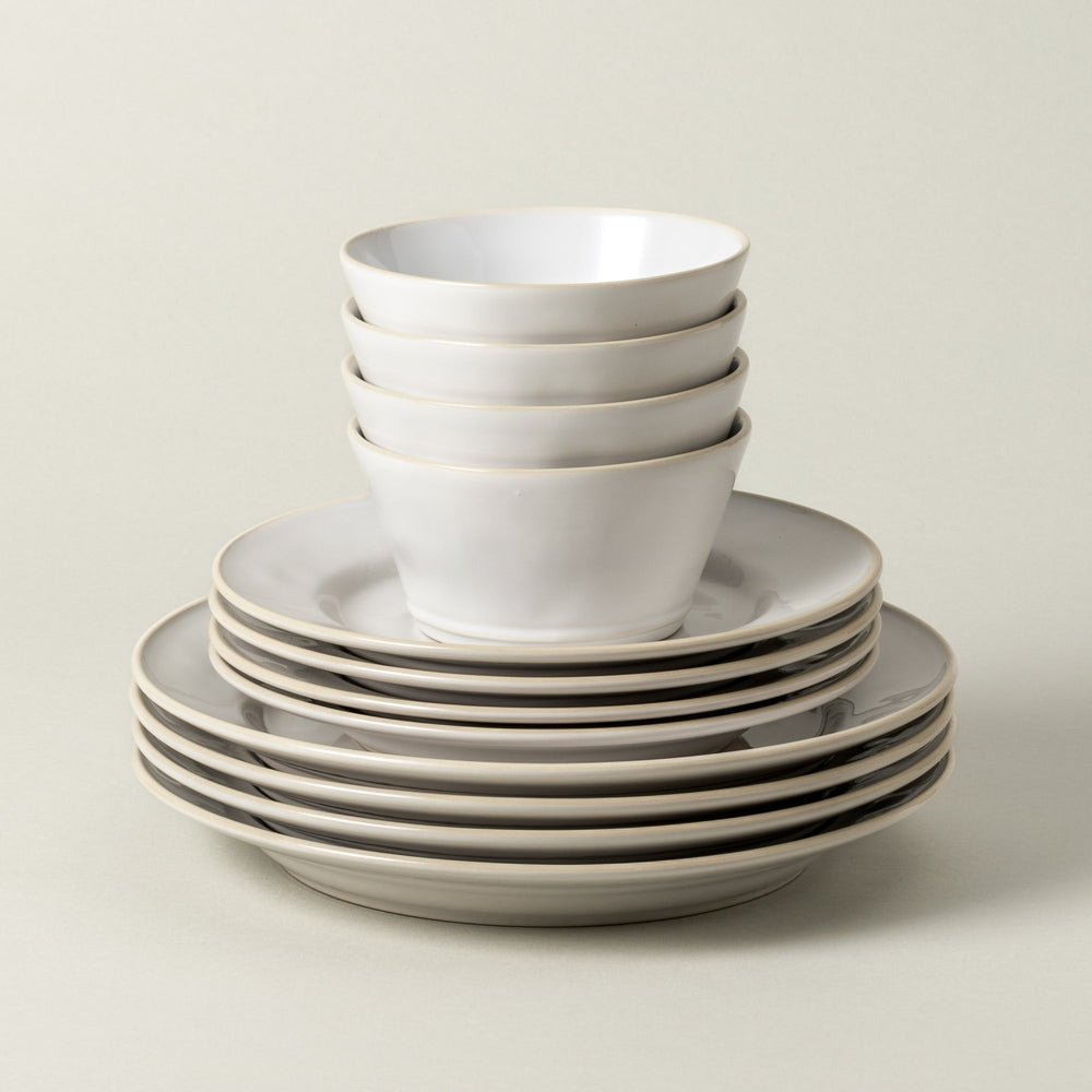 Beja 12 - Piece Dinnerware Set with Cereal Bowl - From Where Finds - 