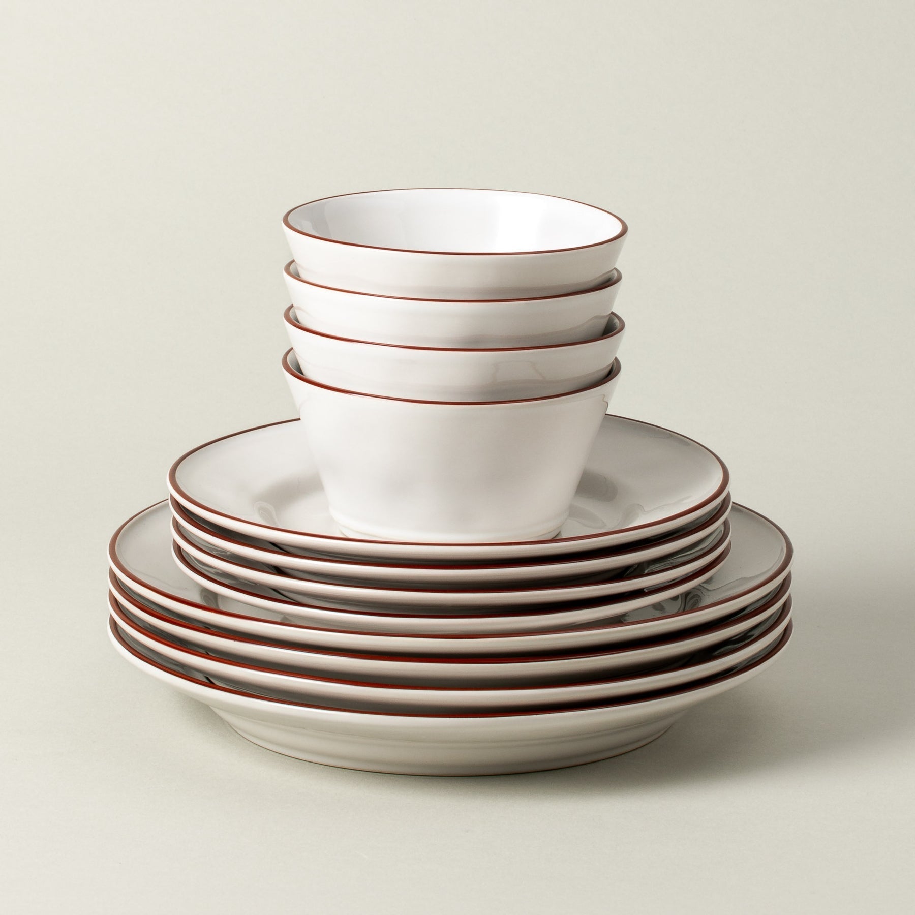 Beja 12 - Piece Dinnerware Set with Cereal Bowl - From Where Finds - 