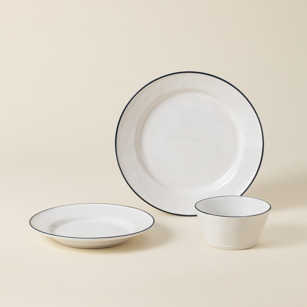 Beja 12 - Piece Dinnerware Set with Cereal Bowl - From Where Finds - 