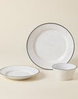 Beja 12 - Piece Dinnerware Set with Cereal Bowl - From Where Finds - 