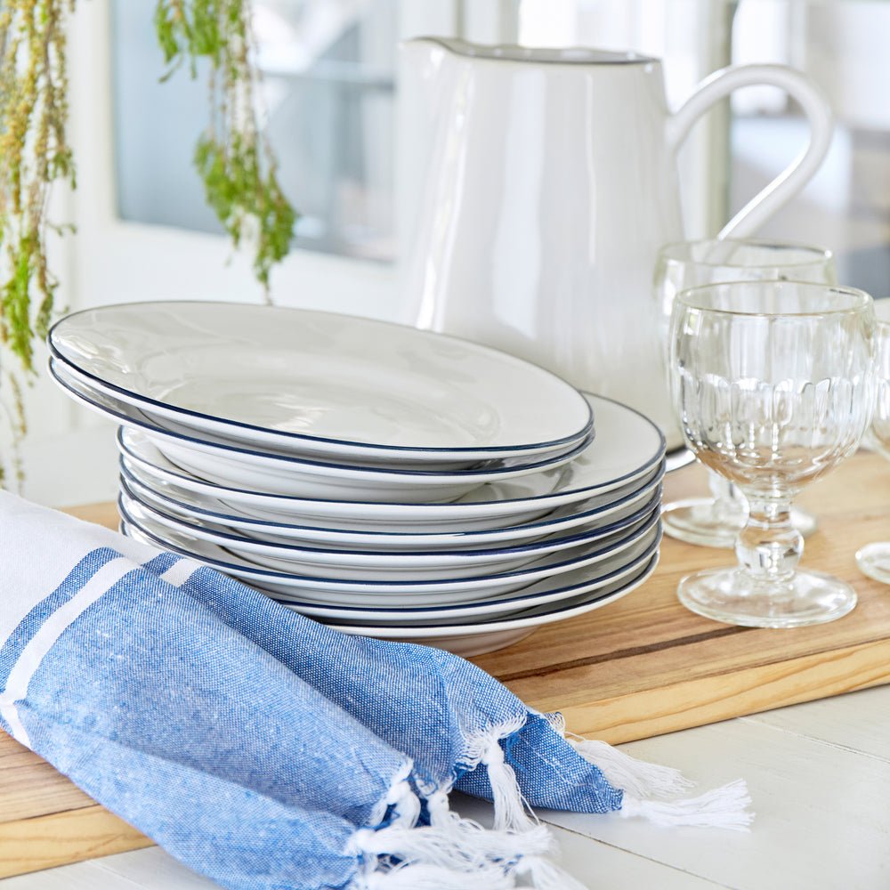 Beja Salad/Dessert Plate (Set of 6) - From Where Finds - 