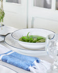 Beja Soup/Pasta Plate (Set of 6) - From Where Finds - 