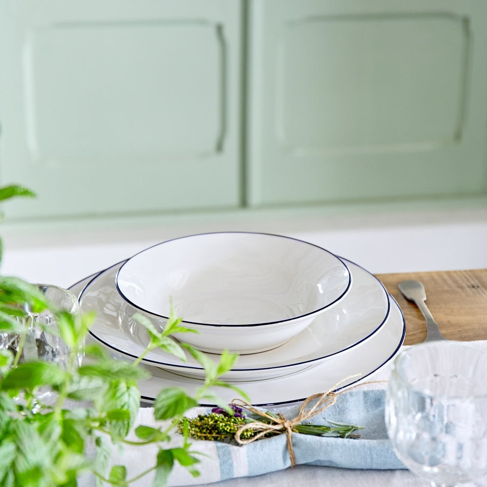 Beja Soup/Pasta Plate (Set of 6) - From Where Finds - 
