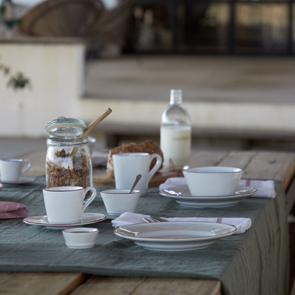 Beja Tea Cup and Saucer (Set of 6) - From Where Finds - 