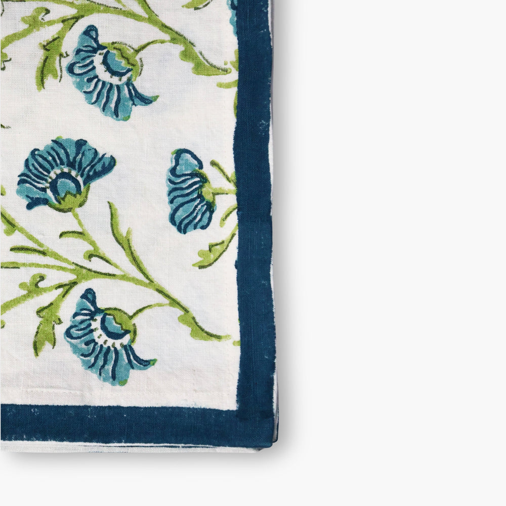 Bella Hand Printed Table Runner - From Where Finds - 