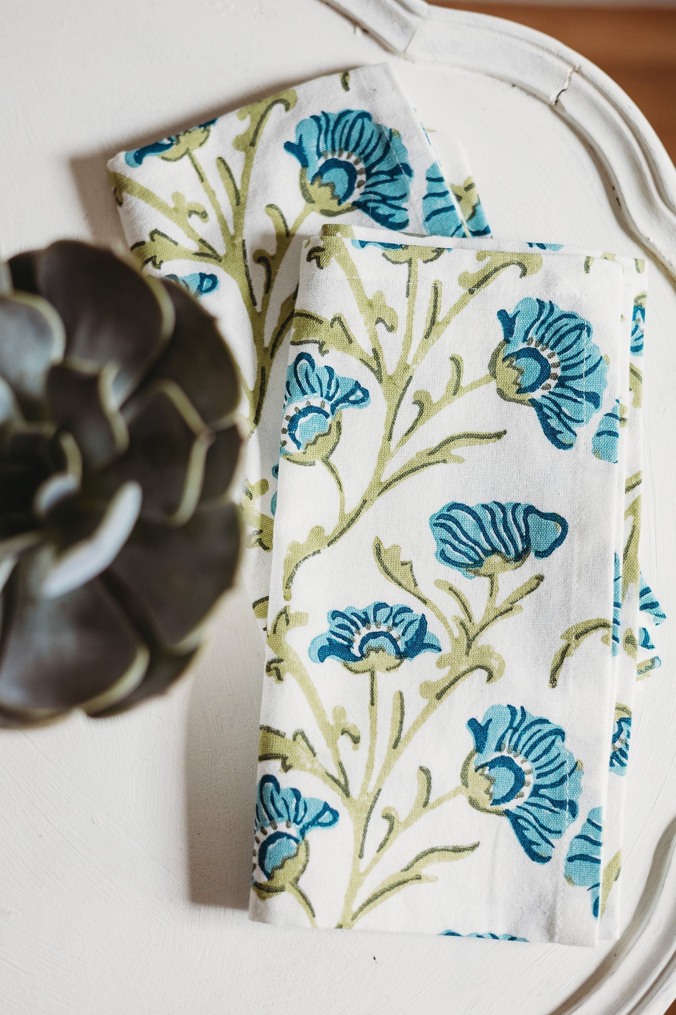 Bella Table Napkins (Set of 2) - From Where Finds - 