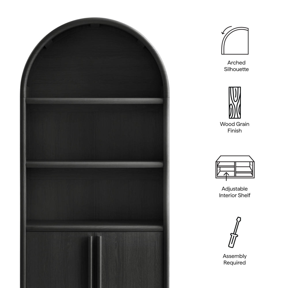 Bellamy Arched Display Cabinet - From Where Finds - 