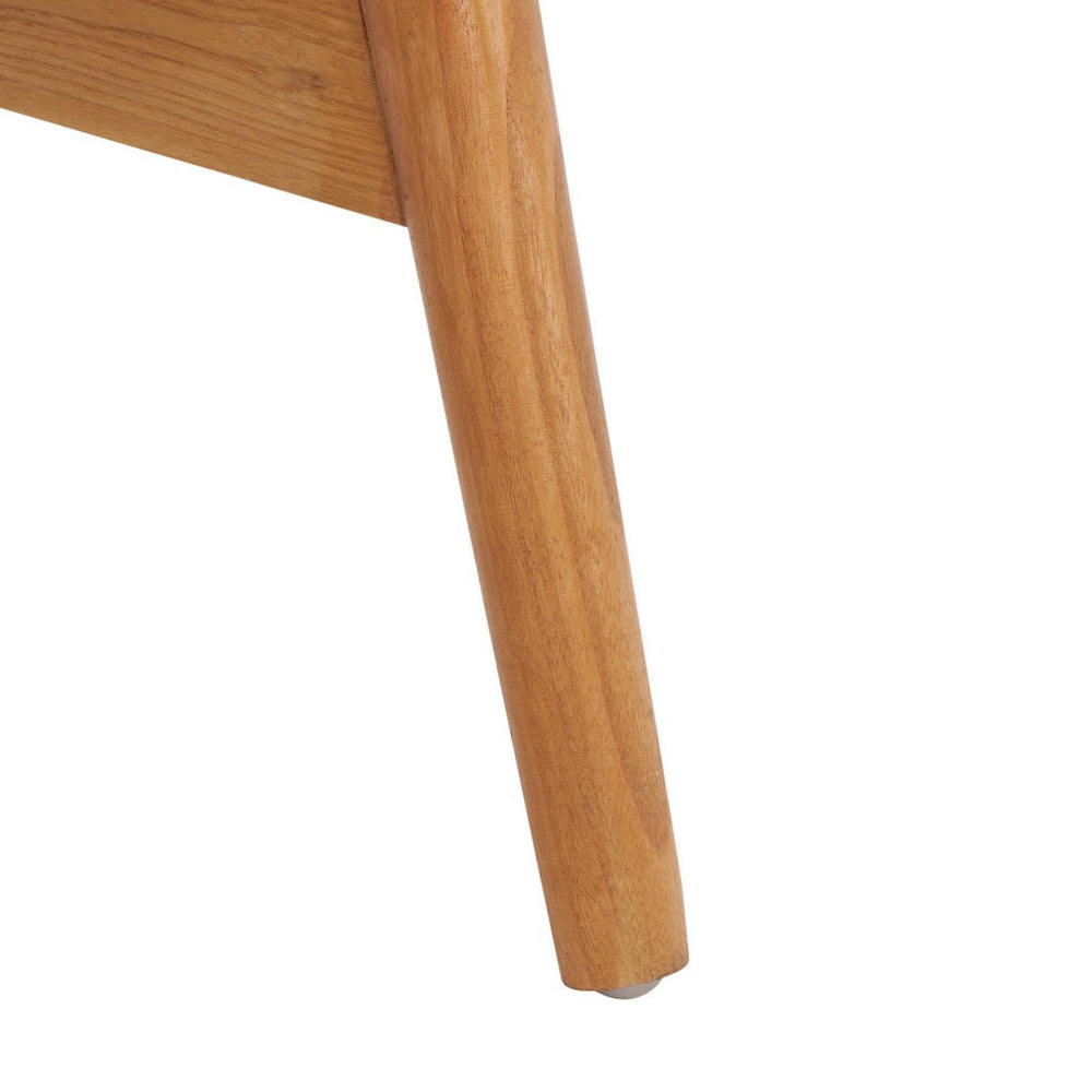 Bellona Leather Woven Accent Chair - From Where Finds - 