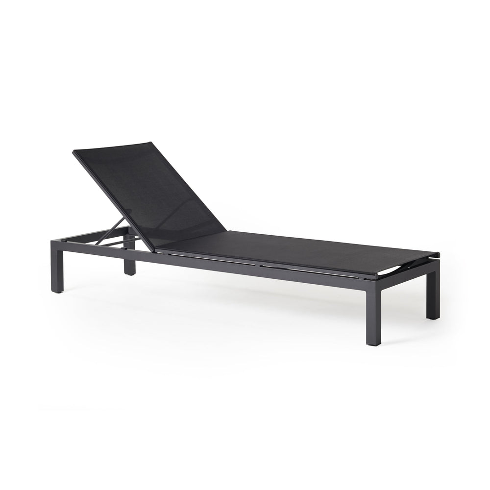 Belvedere Aluminum &amp; Mesh Chaise - From Where Finds - 