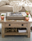 Benchwright Square Coffee Table - From Where - 