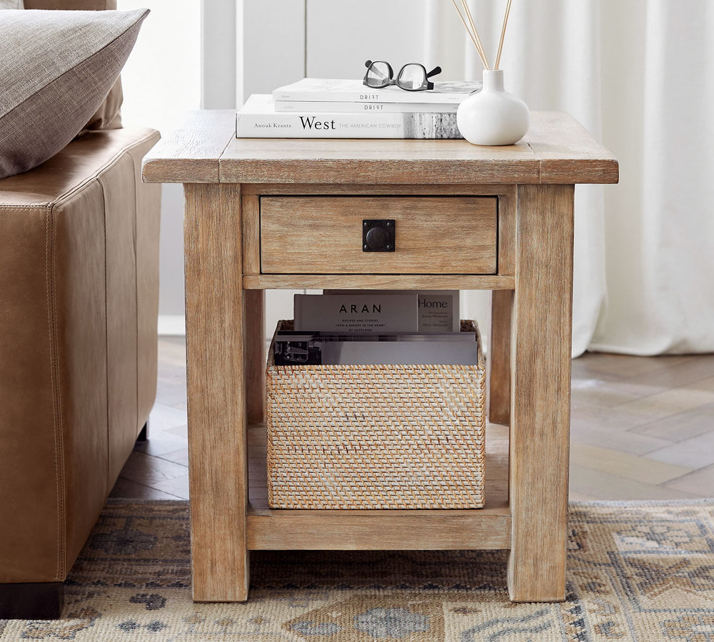 Benchwright Square Side Table - From Where Finds - 