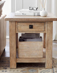 Benchwright Square Side Table - From Where Finds - 