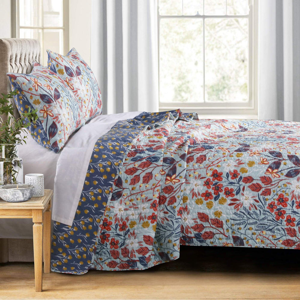 Benjara Piece Polyester Quilt Set - From Where - 