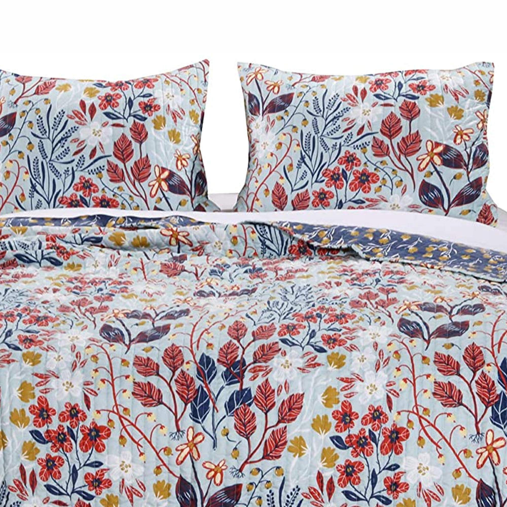Benjara Piece Polyester Quilt Set - From Where - 
