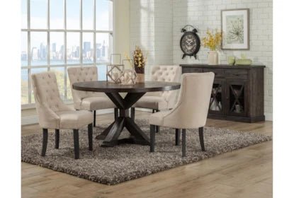 Bennie Farmhouse Dining Table - From Where - 