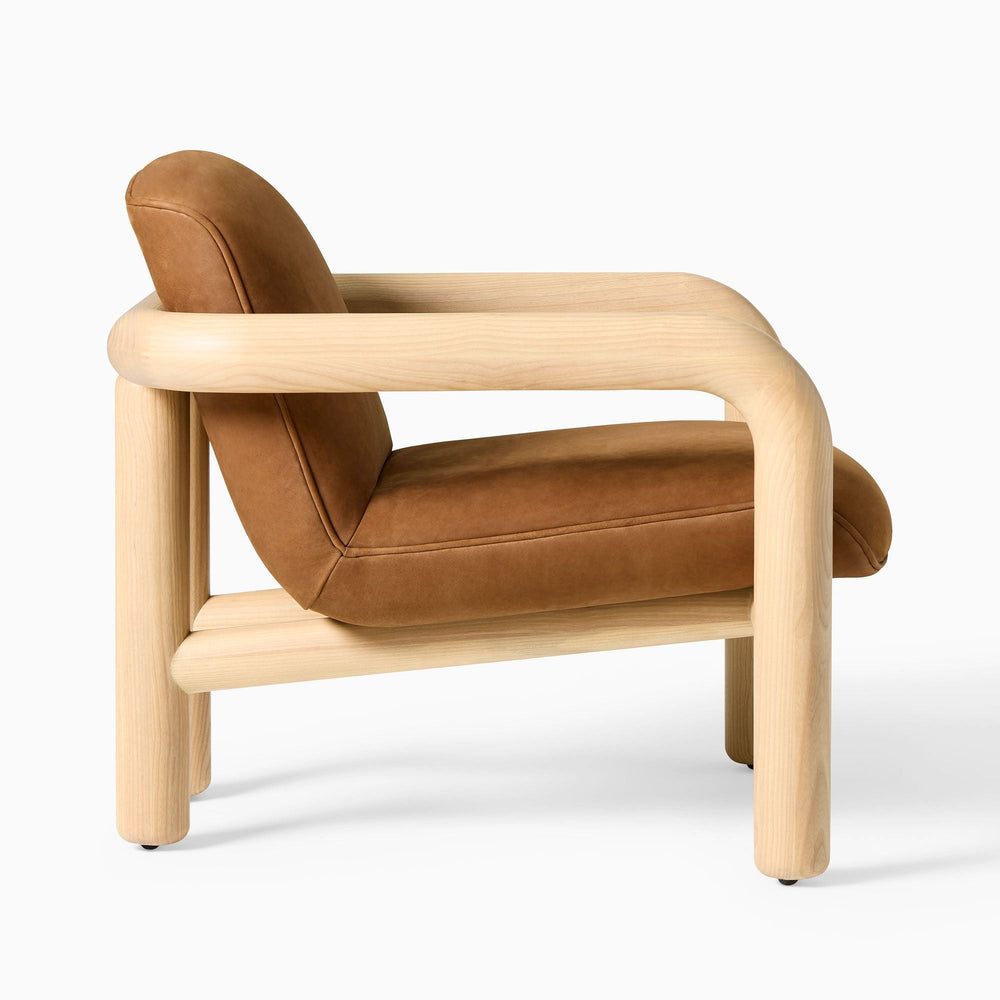 Benson Leather Chair - From Where -