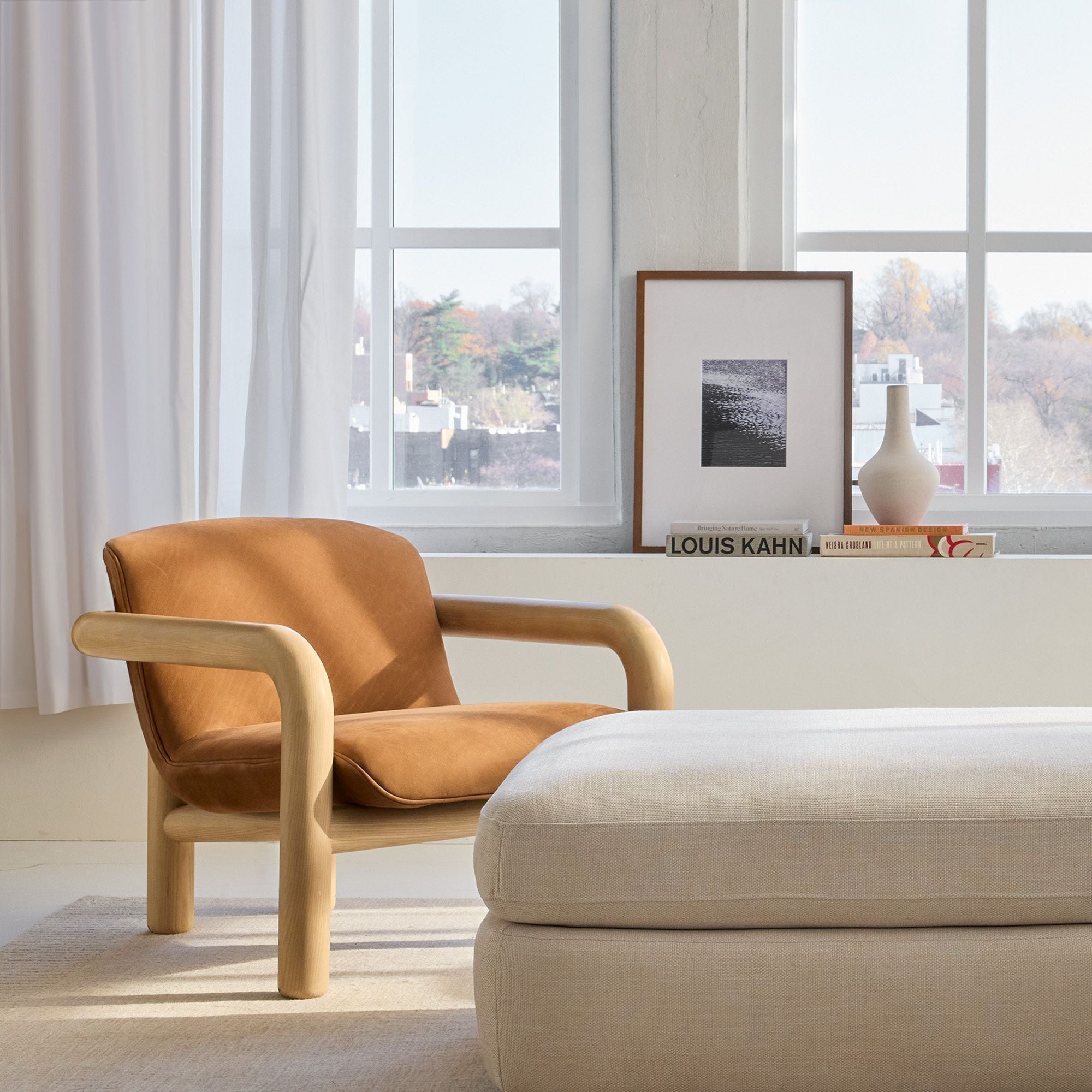 Benson Leather Chair - From Where Finds - 