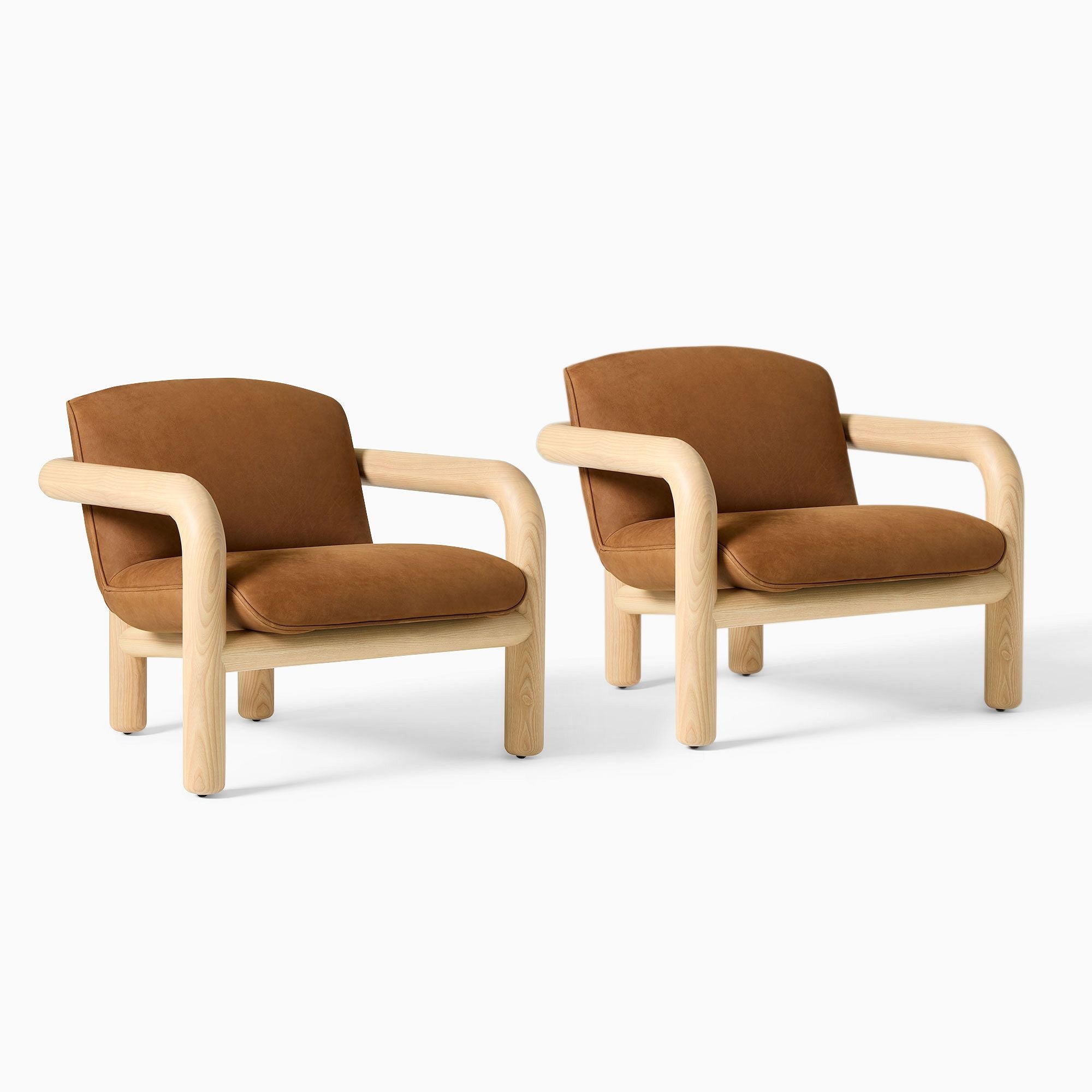 Benson Leather Chair - From Where - 