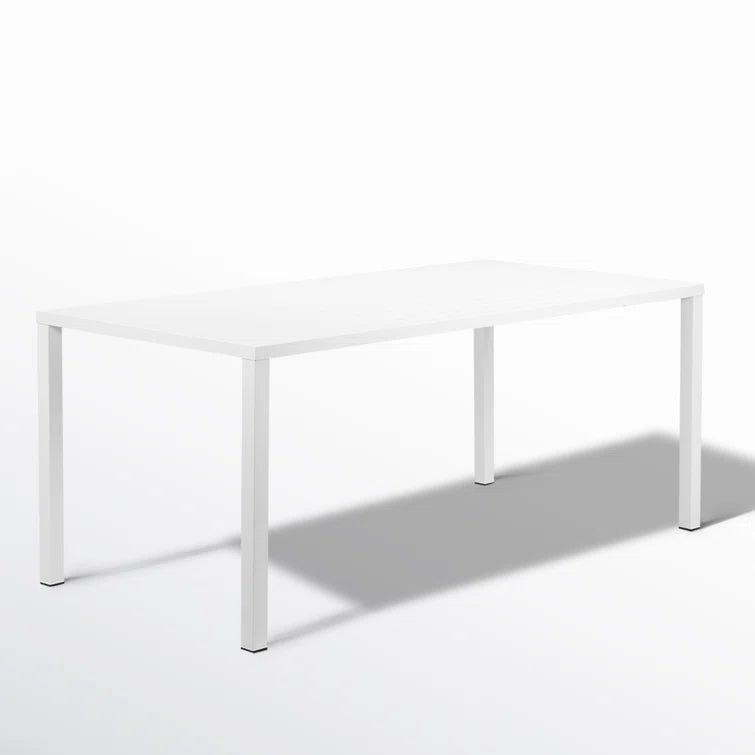Bette Aluminum Outdoor Dining Table - From Where - 