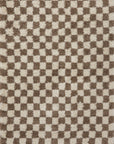 Bettie Retro Checkered Shag Rug - From Where Finds - 
