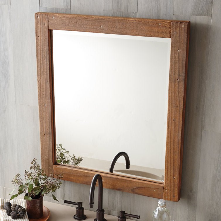 Beveled Bathroom Mirror - From Where - 