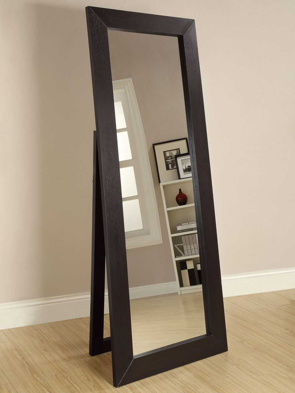 Beveled Frame Floor Mirror - From Where - 