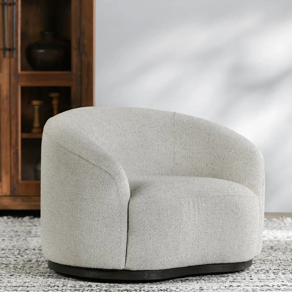Beverly Upholstered Swivel Chair - From Where Finds - 