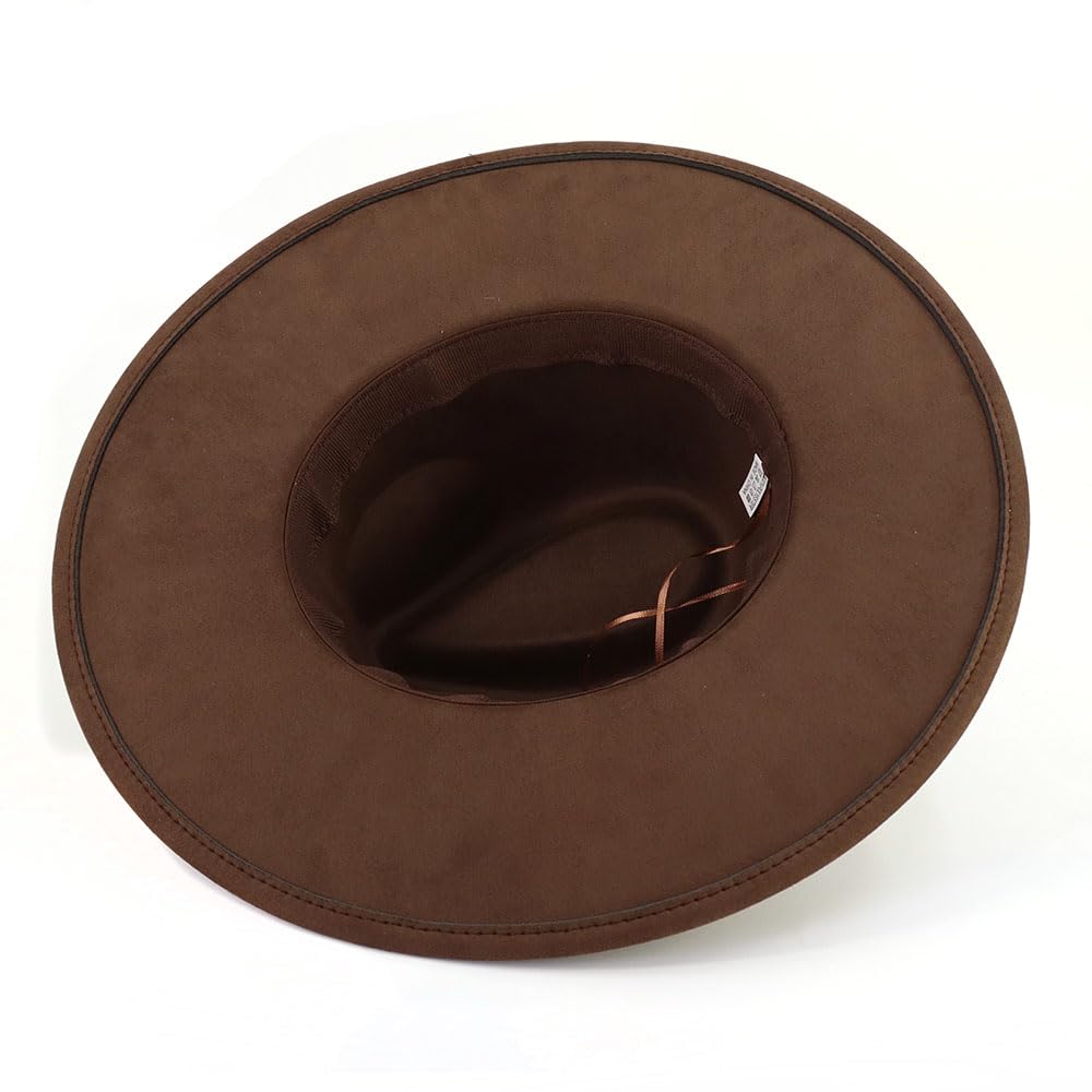 Big Wide Brim Fedora Hat - From Where - 