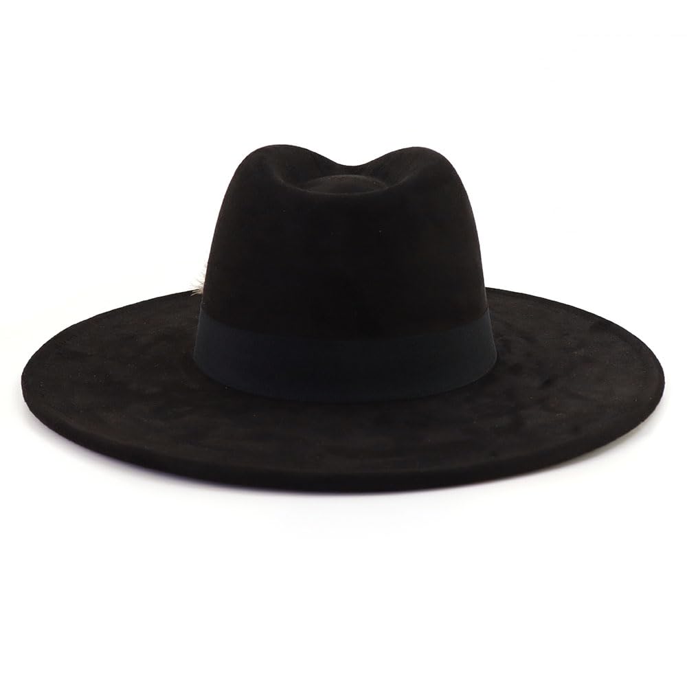 Big Wide Brim Fedora Hats - From Where - 