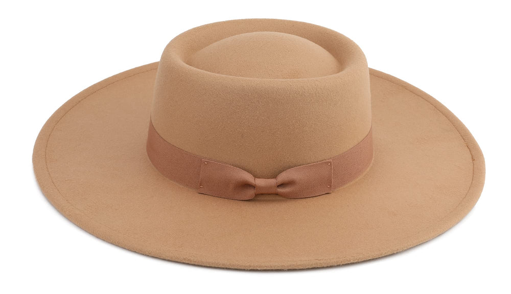 Big Wide Brim Women Fedora Hat - From Where - 