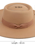 Big Wide Brim Women Fedora Hat - From Where - 