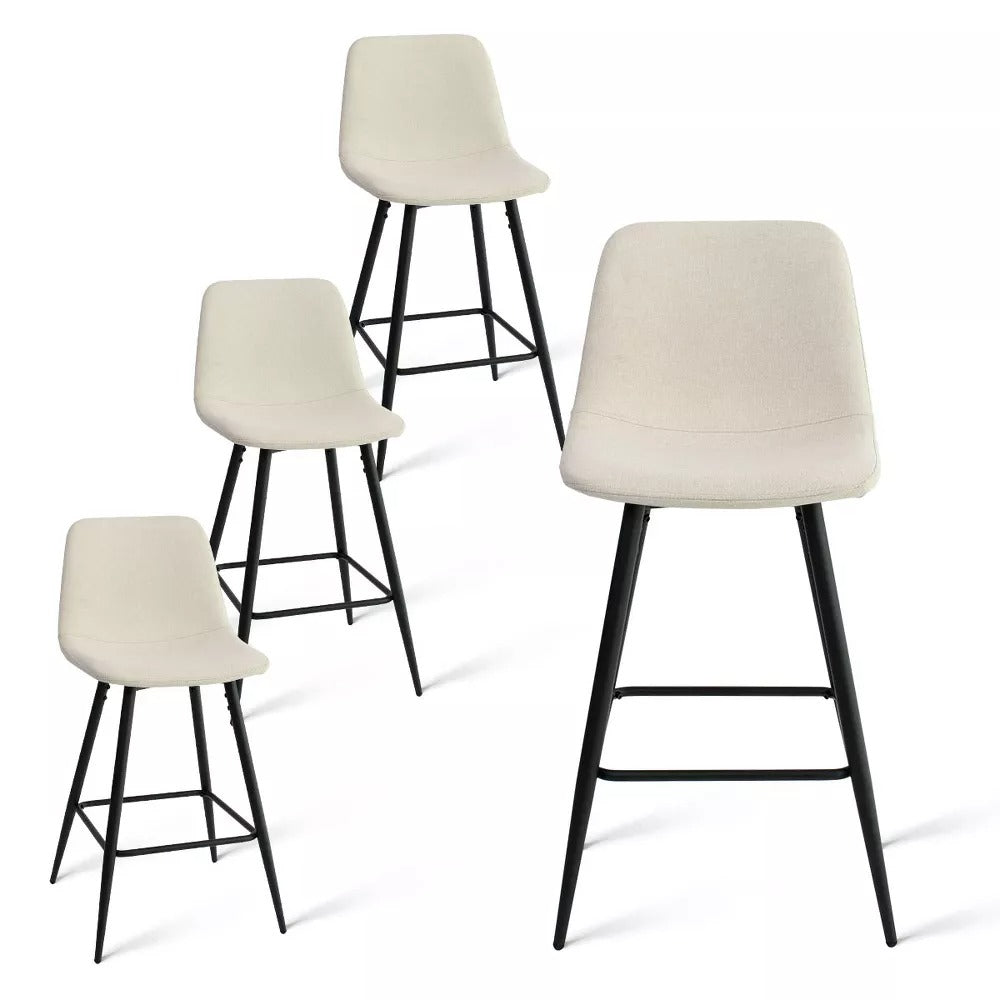 Bingo 26" Counter Height Stool (Set of 4) - From Where - 