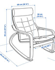 Birch Veneer Rocking Chair - From Where - 