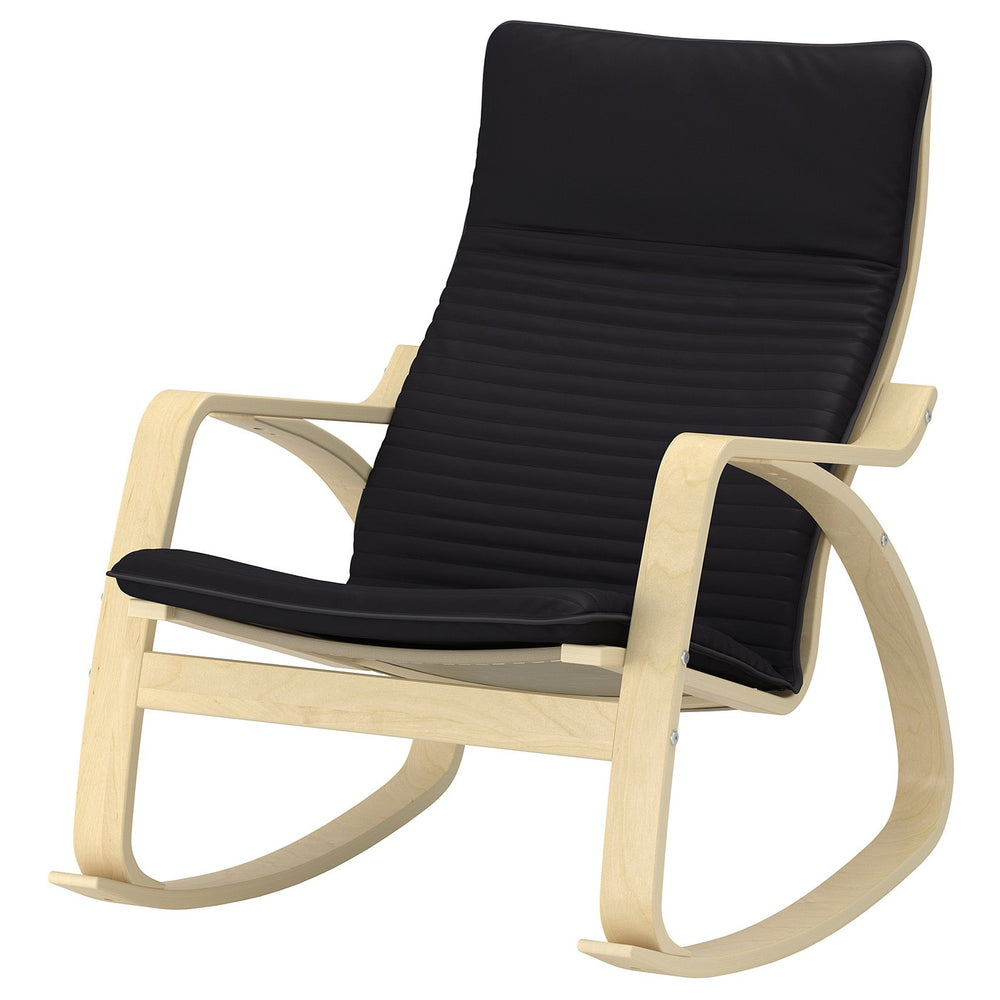 Birch Veneer Rocking Chair - From Where - 