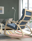 Birch Veneer Rocking Chair - From Where - 