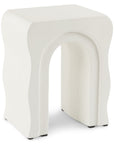 Bixby Outdoor Concrete Side Table - From Where - 