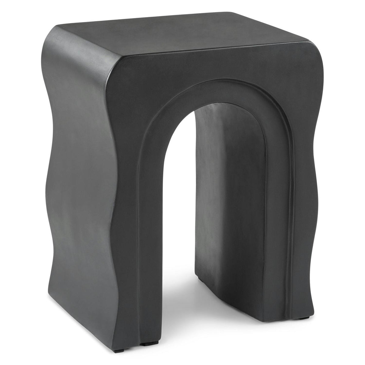 Bixby Outdoor Concrete Side Table - From Where Finds -