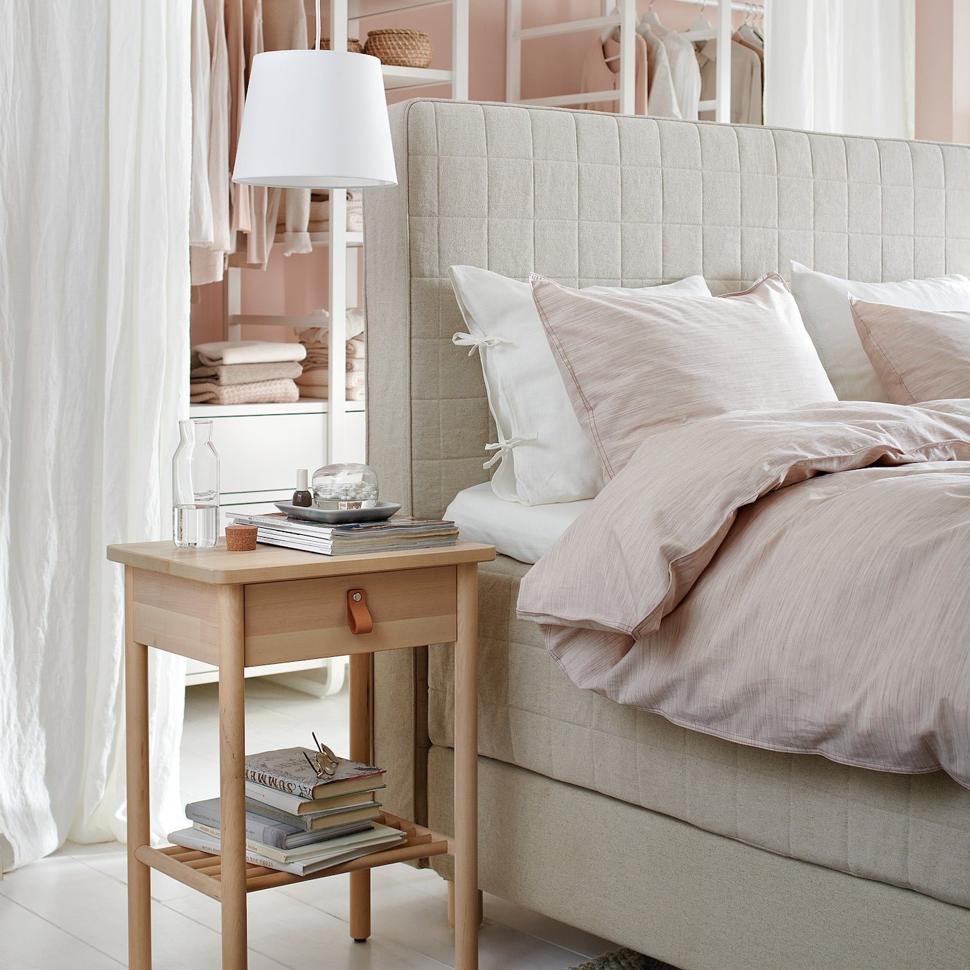 BJÖRKSNÄS Nightstand - From Where - 